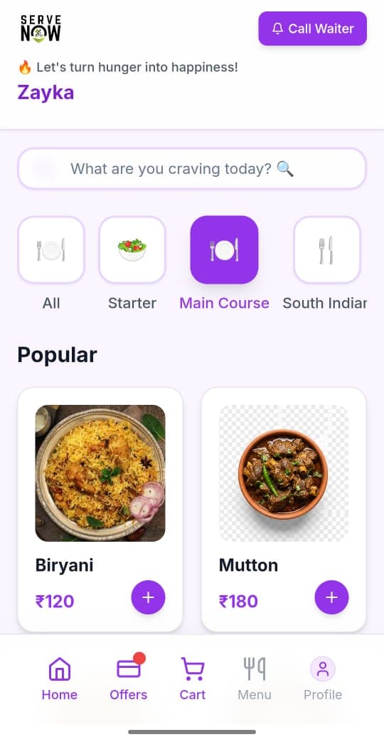 Mobile Menu